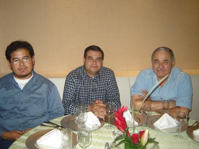 Camarillo, Miguel y el  Ing. Ortega