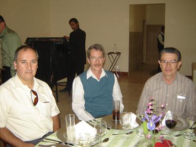 Horacio, Francisco y Gustavo