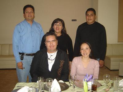 Guillermo, Luis, Daniela y Jorge